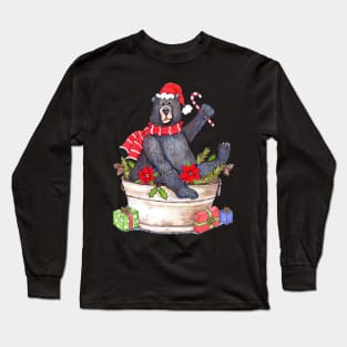 Merry Beary Christmas Long Sleeve T-Shirt